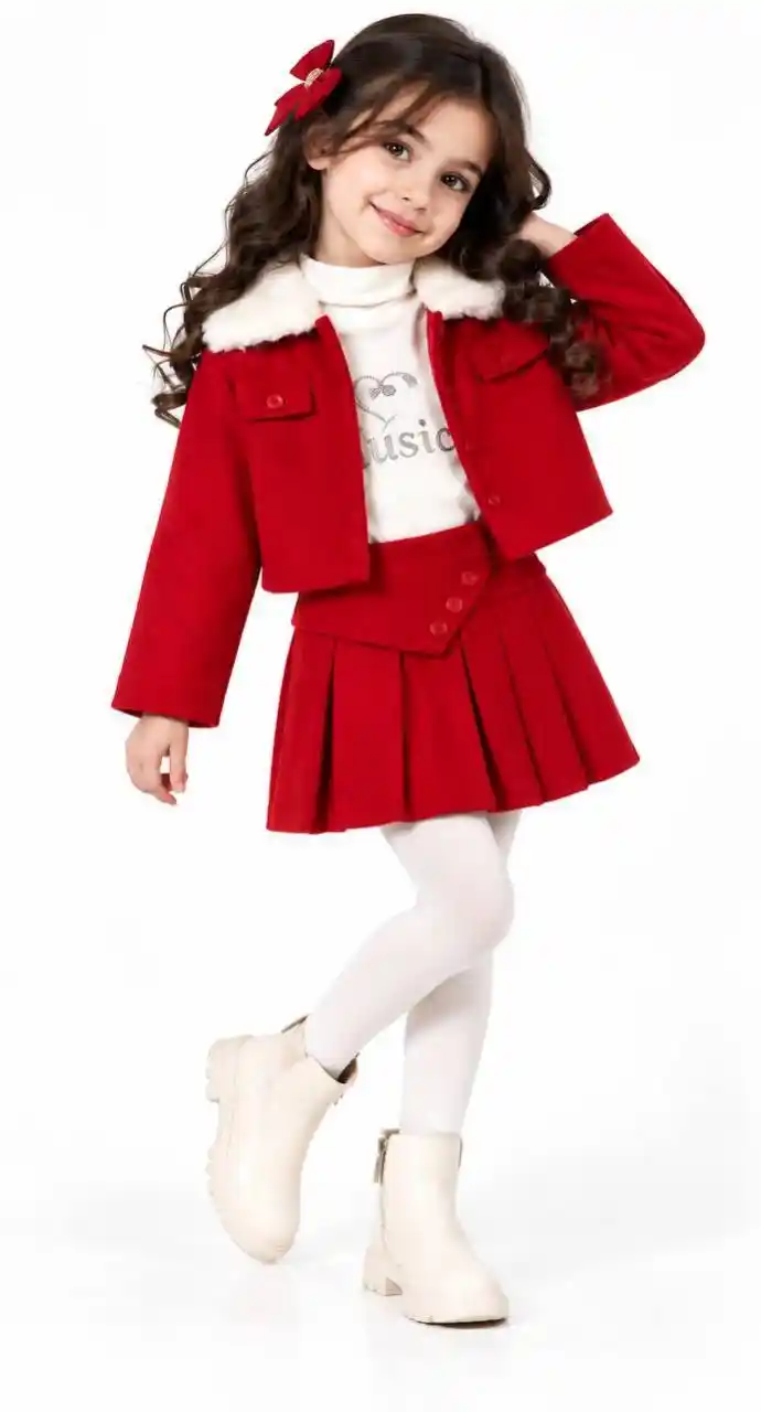 Three-piece girls' outfit