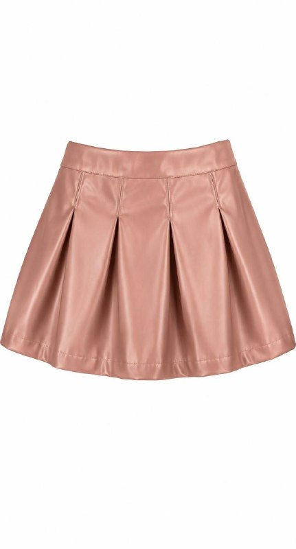 Girls' leather skirt