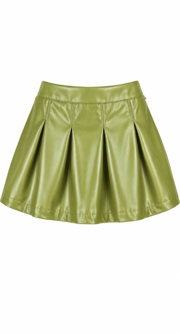 Girls' leather skirt