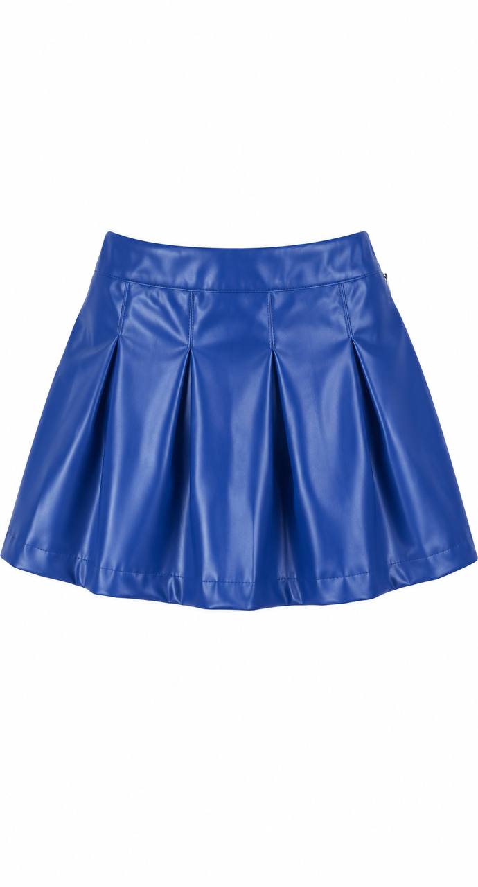 Girls' leather skirt