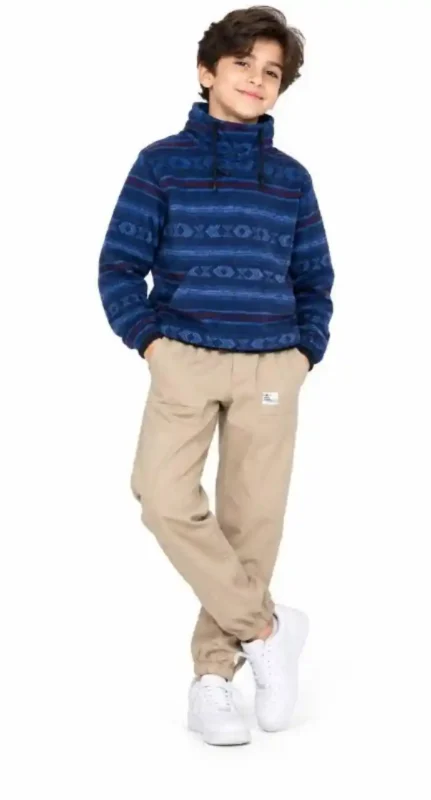 Boys' camouflage mohair sweatshirt